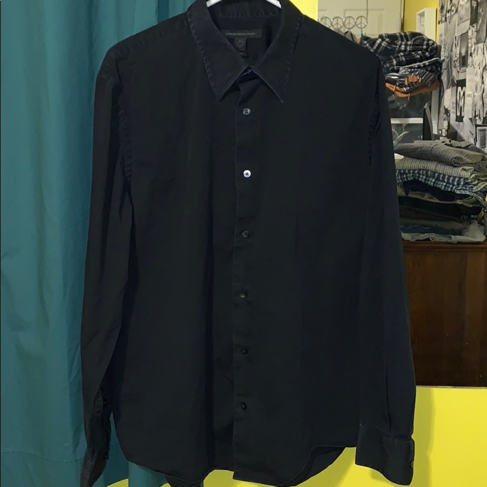 Vintage Express Mens XL Dress Top